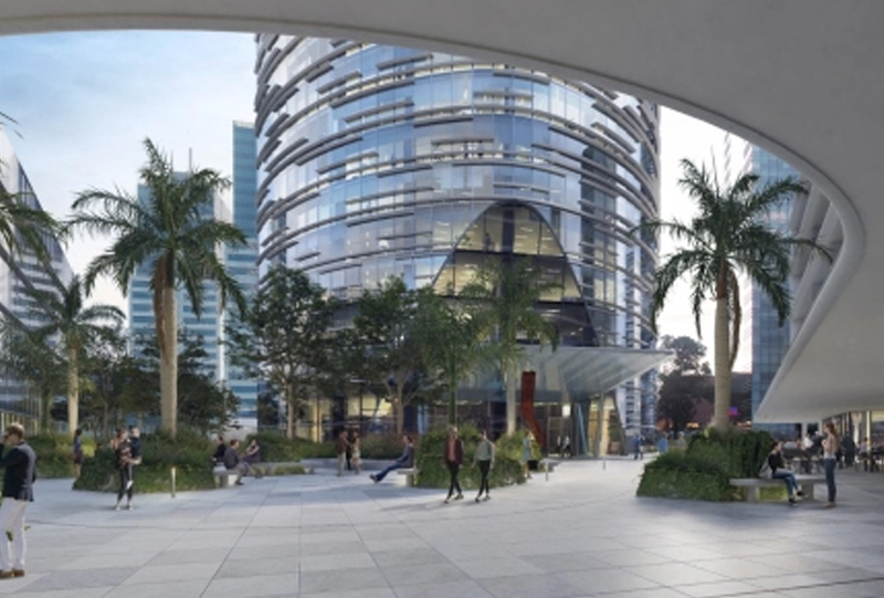 Edificio Cosmos, desde interior